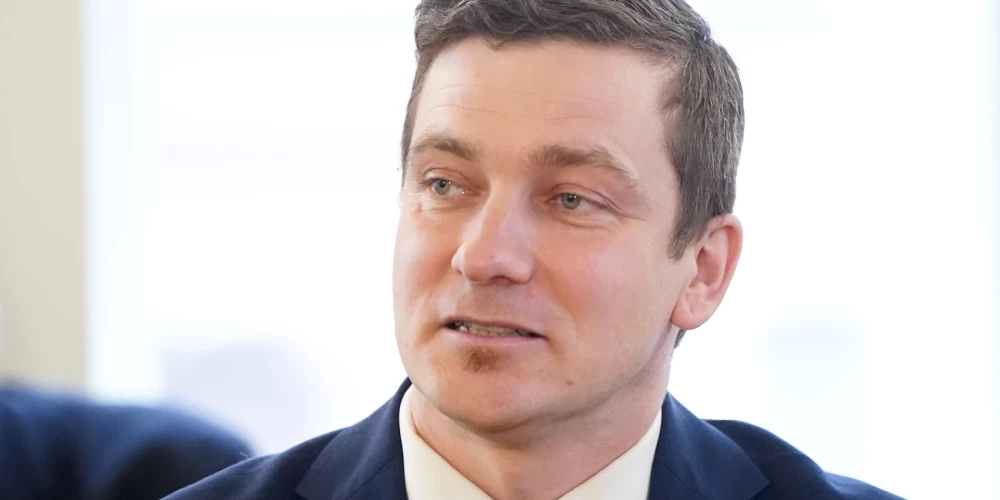 Centrālās vēlēšanu komisijas priekšsēdētājs Māris Zviedris.