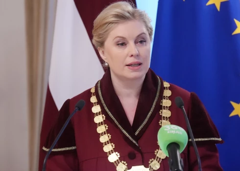 Председатель Конституционного суда Ирена Куцина.