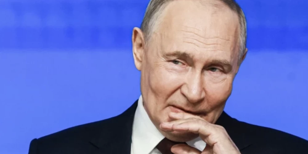 Krievijas vadonis Vladimirs Putins.