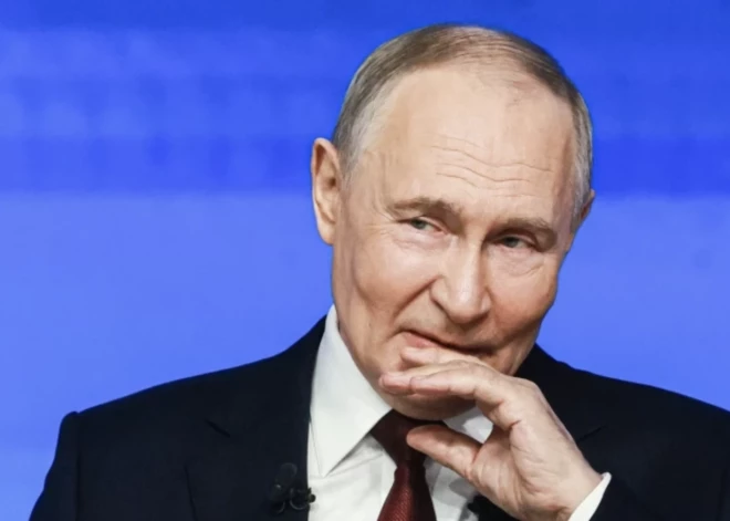 Uzmanības centrā nonācis kāds Putina aksesuārs