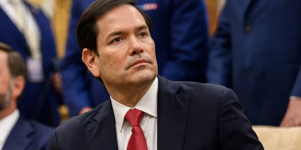 ASV valsts sekretārs Marks Rubio.