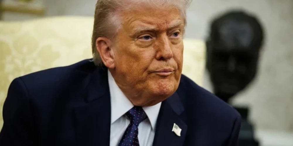 ASV prezidents Donalds Tramps. 