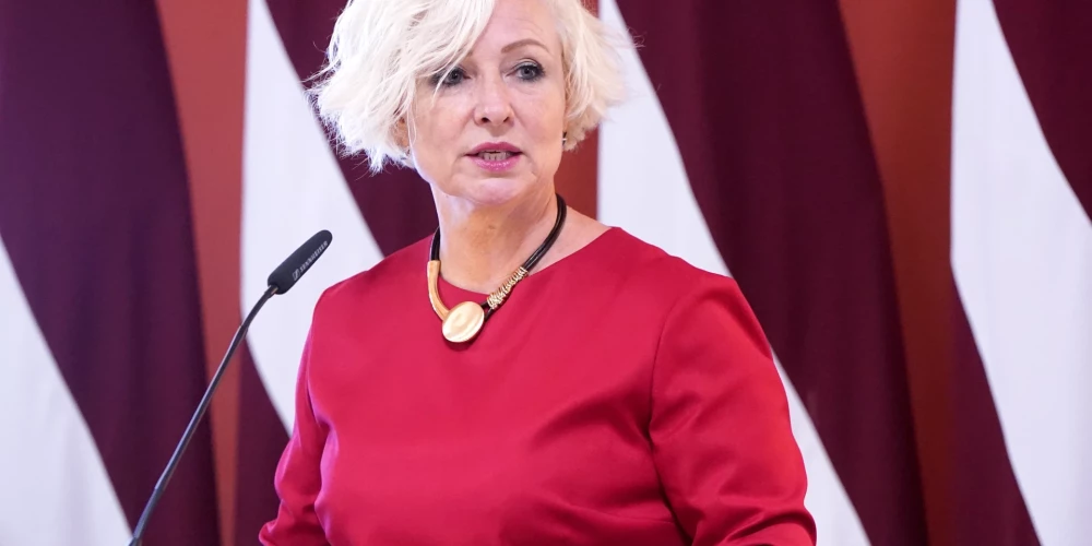 Председатель Сейма Дайга Миериня.