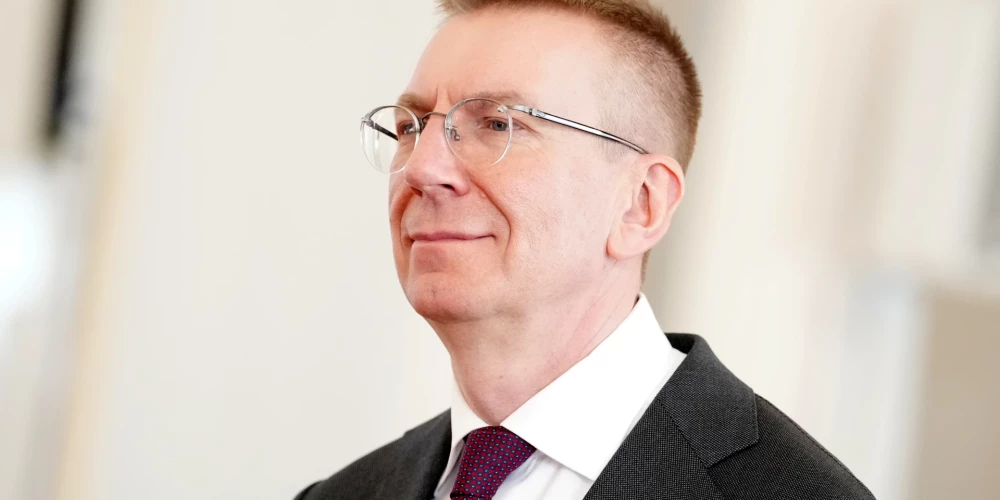 Valsts prezidents Edgars Rinkēvičs. 