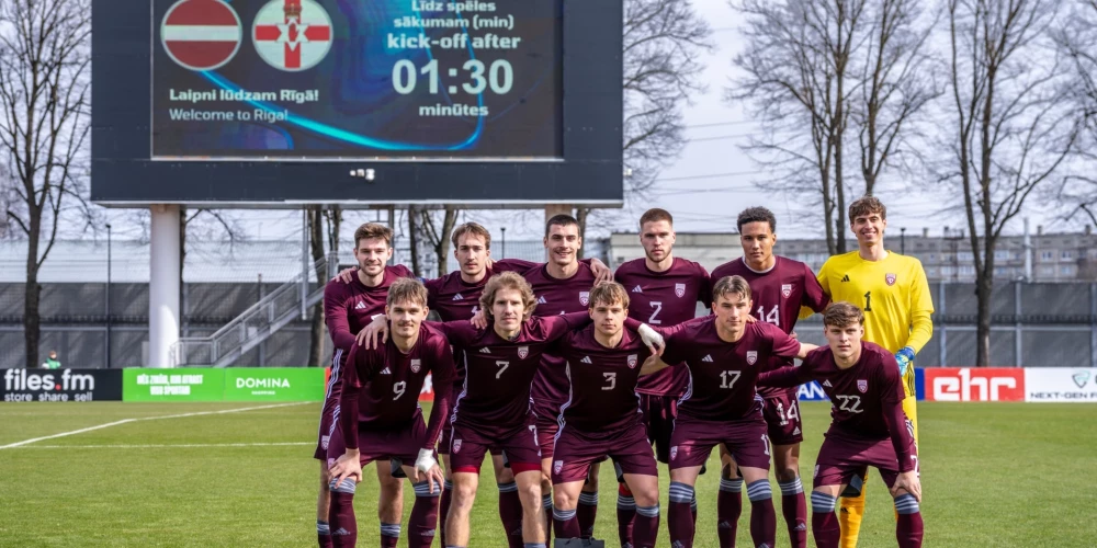 Latvijas U-21 futbola izlase.