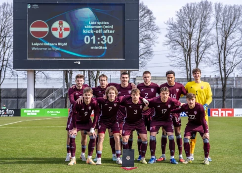Latvijas U-21 futbola izlase.