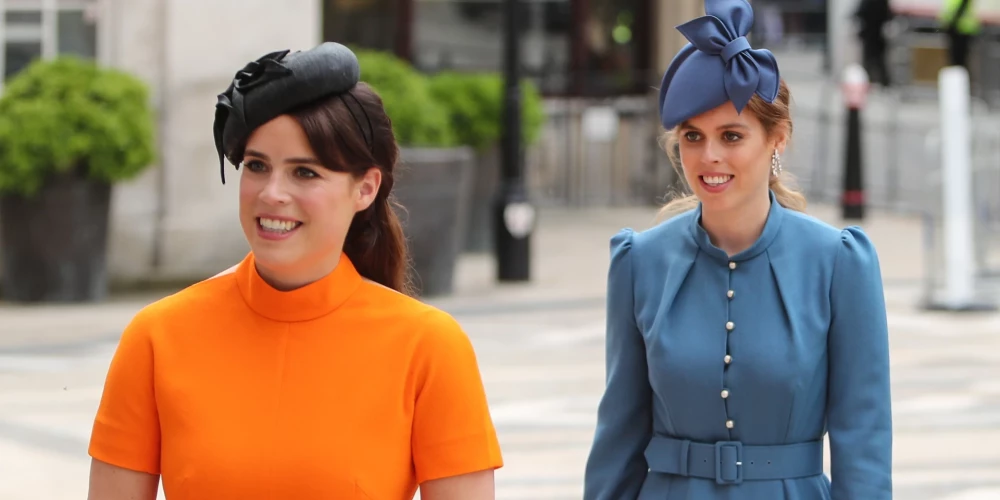 Princese Eiženija un princese Beatrise.