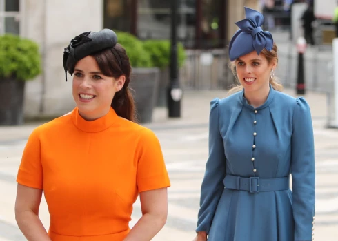 Princese Eiženija un princese Beatrise.