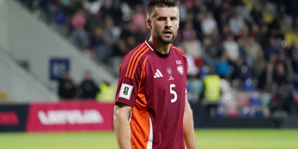 Kompensācijas laikā Latvijas labā vārtus guva Antonijs Černomordijs.