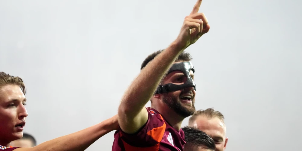 Latvijas futbola izlase uzvaru pār Gibraltāru izrāva kompensācijas laikā