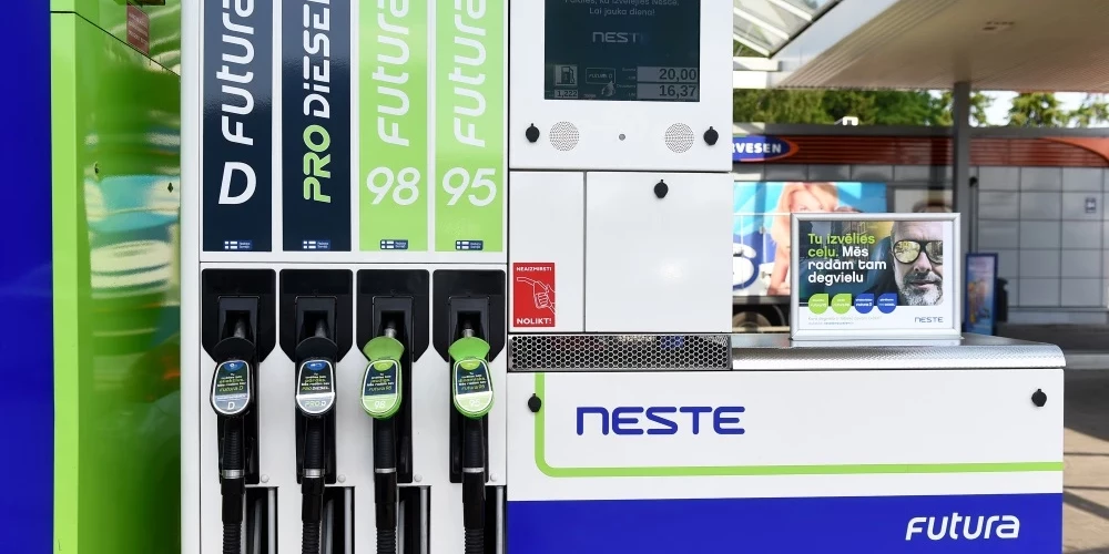 "Netste" DUS dīzeļdegvielas cena pēc akcīzes nodokļa samazināšanas kāpusi par 7 centiem.