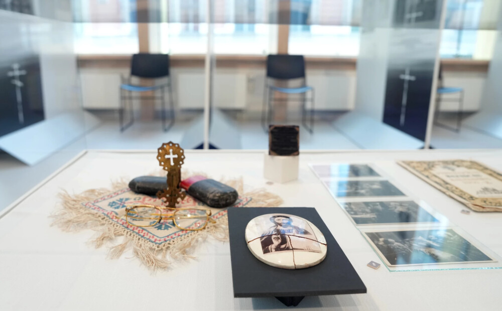 Latvijas ticīgo un garīdzniecības Golgātas ceļa atklāsmes Okupācijas muzejā. FOTO