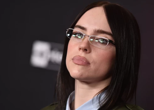 Amerikāņu dziedātāja Billija Ailiša.