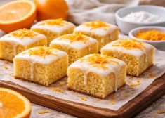 Нежные апельсиновые пирожные с глазурью: простой рецепт для домашнего чаепития