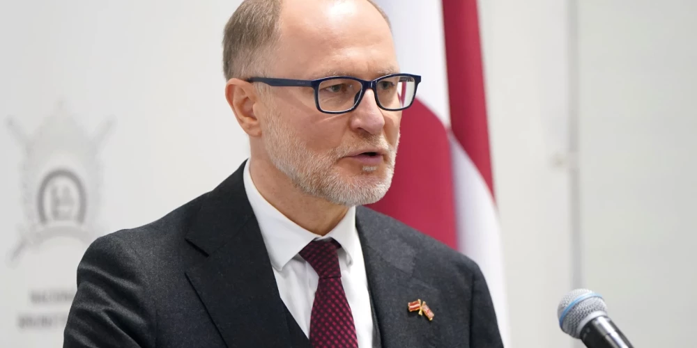 Latvijas aizsardzības ministrs Andris Sprūds. 