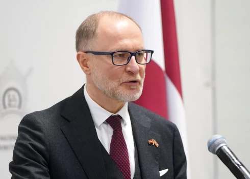 Latvijas aizsardzības ministrs Andris Sprūds. 