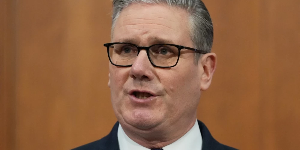 Lielbritānijas premjerministrs Kīrs Stārmers.