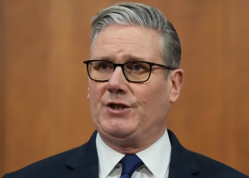 Lielbritānijas premjerministrs Kīrs Stārmers. 