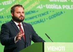 Partijas "Vienotība" kongress konferenču centrā "Fantadroms".