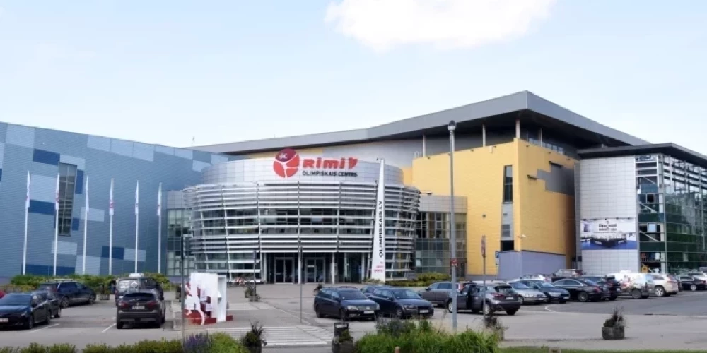Olimpiskais sporta centrs no ārpuses.