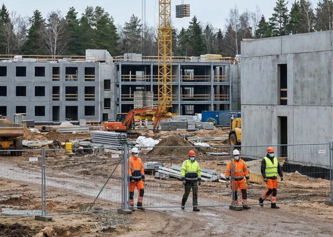 Latvijā par 30 miljoniem eiro sākta militārās pilsētiņas būvniecība