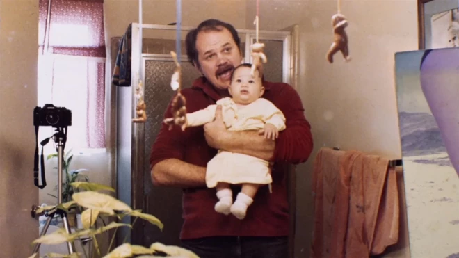 Tomass Mārkls ar meitu Meganu.