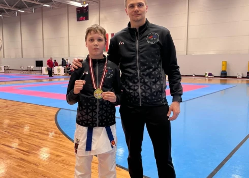 Mirons Antonovs "Ogre Cup 2026" sacensībās.