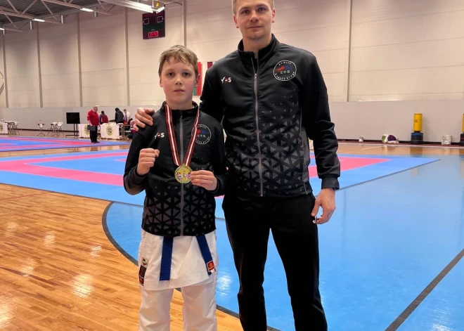 Mārupietis Mirons Antonovs gūst teicamus panākumus kumite sacensībās