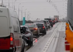 В Риге в преддверии пасхальных праздников образуются масштабные пробки