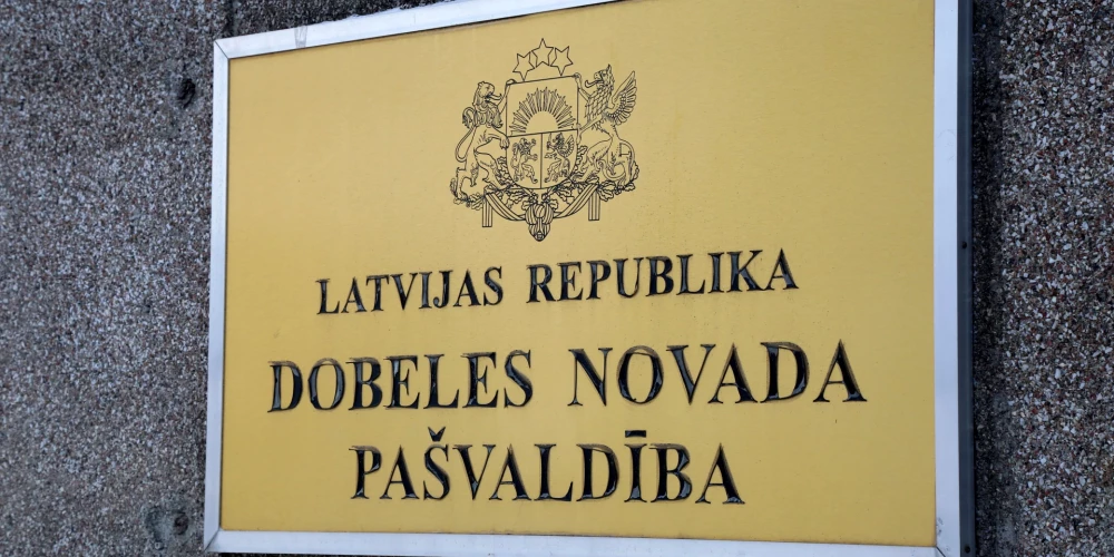 Dobeles novada pašvaldības ēka.