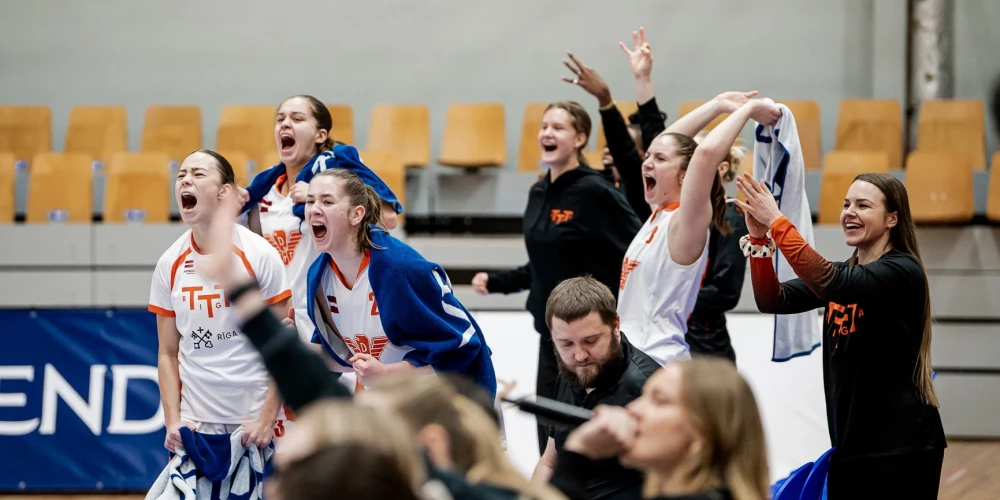 Rīdzinieces pusfinālā ar rezultātu 71:61 pārspēja Klaipēdas "Neptūnas".