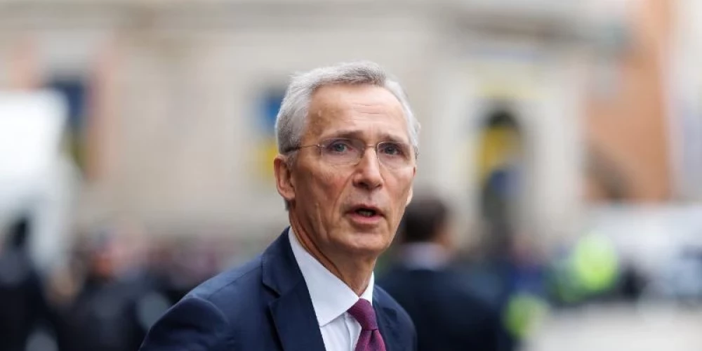 Bijušais NATO ģenerālsekretārs Jenss Stoltenbergs.