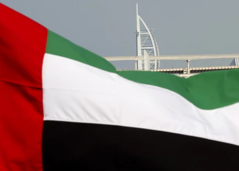 Apvienoto Arābu Emirātu karogs.