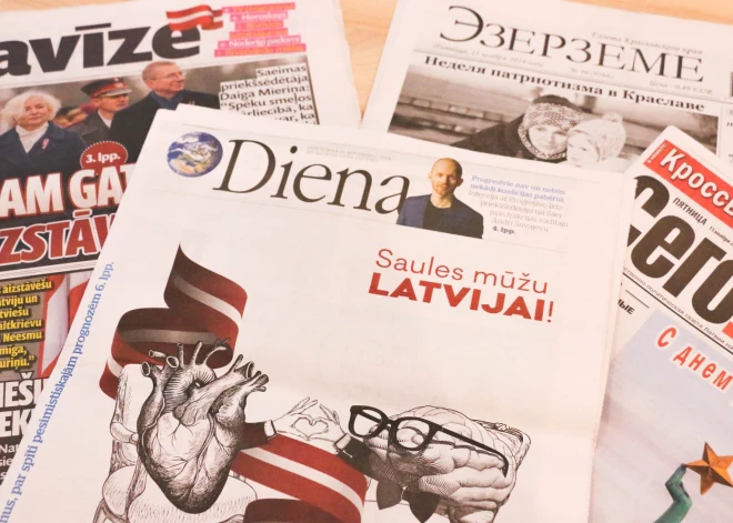 Латвийский рынок газет на других языках продолжает сжиматься: тиражи стремительно падают
