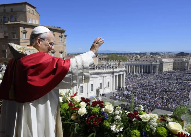Pāvests Leons XIV Lieldienu uzrunā aicina nekļūt vienaldzīgiem pret vardarbību