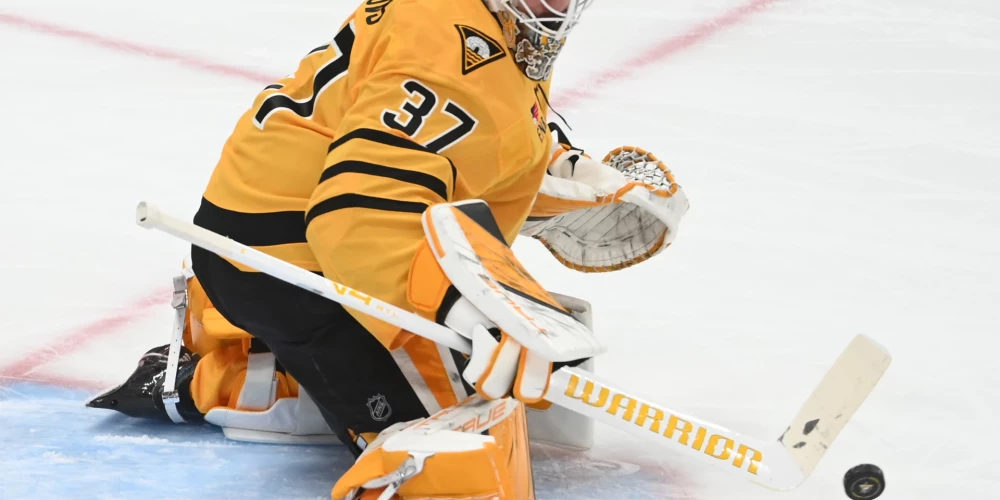  Latvijas vārtsargs Artūrs Šilovs NHL mačā atvairīja 29 pretinieku metienus.