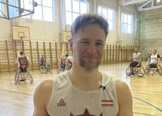 Gabranovs un Beginskis ar komandu izcīnījis uzvaru Francijas ratiņbasketbola čempionāta mačā