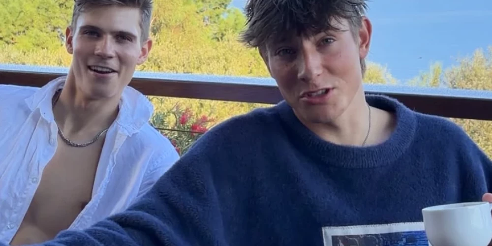 Kurts Adams un Klāss Adamss Rozentāls.