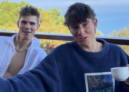 Kurts Adams un Klāss Adamss Rozentāls.