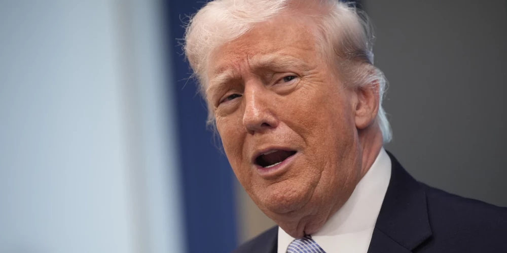 ASV prezidents Donalds Tramps. 