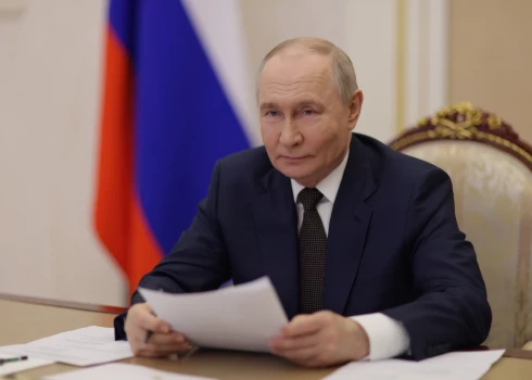 Krievijas diktators Vladimirs Putins.