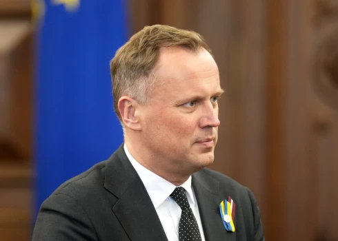 "Apvienotā saraksta" (AS) Saeimas frakcijas priekšsēdētājs Edgars Tavars. 