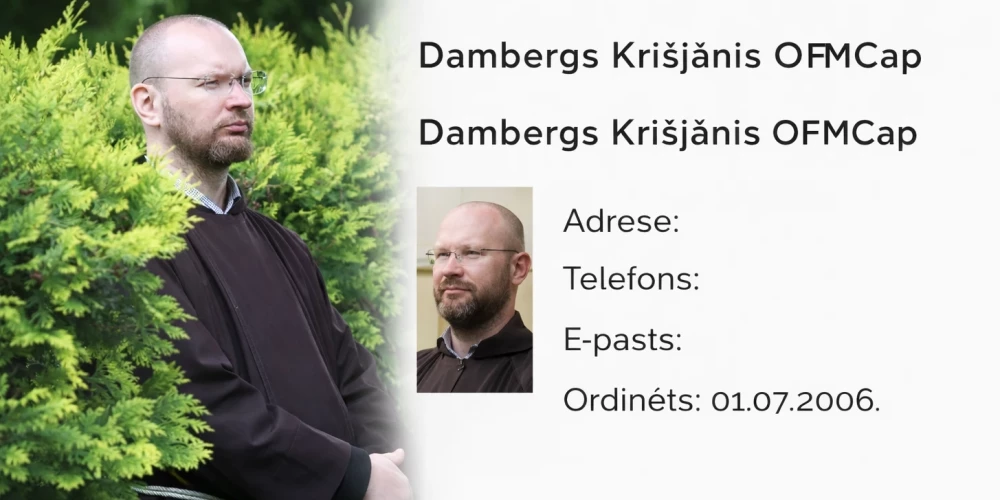 Krišjānis Dambergs, kuru tiesā par bērnu seksuālu izmantošanu, joprojām ir katoļu Baznīcas oficiālajā garīdznieku sarakstā.