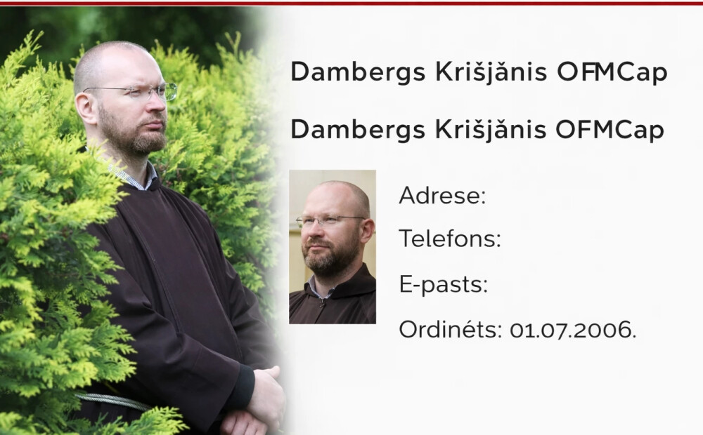 Par zēna seksuālu izmantošanu notiesātais katoļu priesteris Dambergs joprojām garīdznieku sarakstā. Kāpēc?
