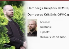 Par zēna seksuālu izmantošanu notiesātais katoļu priesteris Dambergs joprojām garīdznieku sarakstā. Kāpēc?