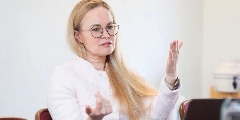 Latvijas Degvielas tirgotāju asociācijas valdes priekšsēdētāja un izpilddirektore Ieva Ligere.