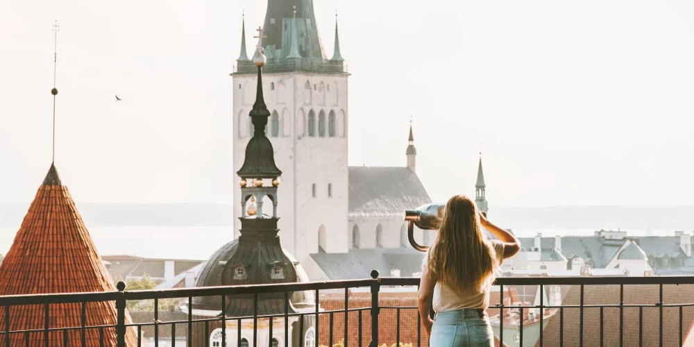 В Таллине внимательно наблюдают за потоками зарубежных туристов.