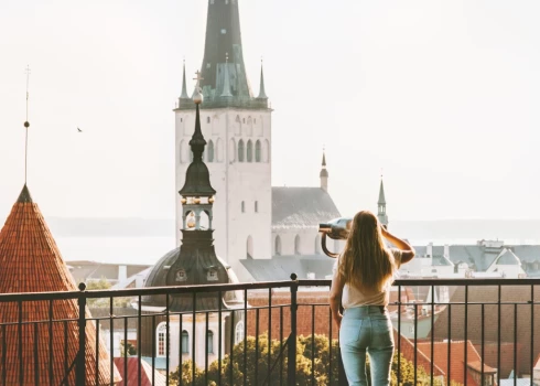 В Таллине внимательно наблюдают за потоками зарубежных туристов.