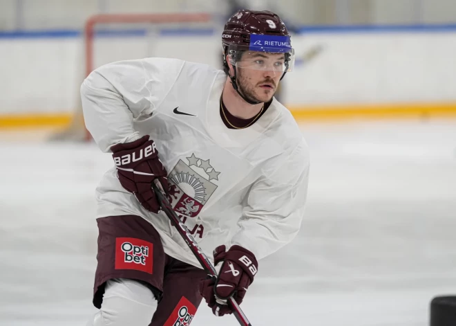 Latvijas hokejisti sāks astoņu spēļu pārbaudes ciklu pirms pasaules čempionāta