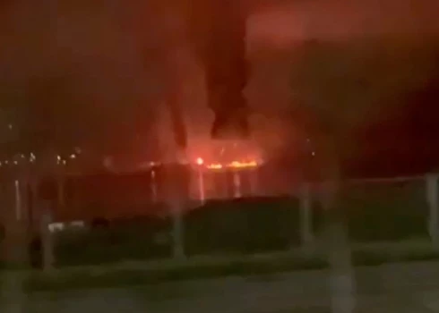 Novorosijskas osta pēc ukraiņu dronu uzbrukuma